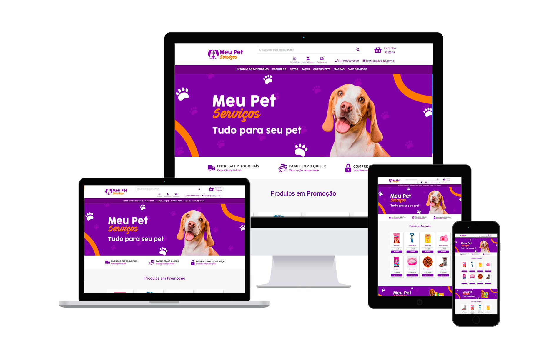 Site para PetShopp